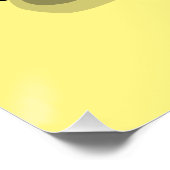 キノコの漫画イラストレーション ポスター (コーナー)