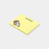 キノコの漫画イラストレーション ポストイット (アングル)