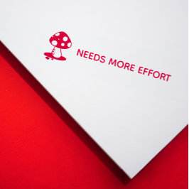 キノコの煮込み大きな必要性もっと努力 セルフインキングスタンプ