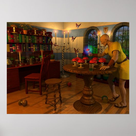 キノコの男 ポスター (正面)