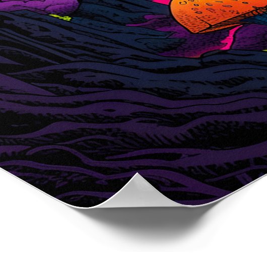 キノコの町 ポスター (角)