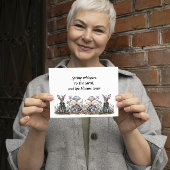 キノコの神秘的なウサギ カード