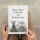 キノコの神秘的なウサギ ノートブック