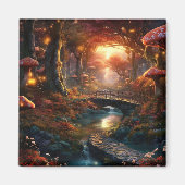 キノコの童話の森 マグネット (正面)