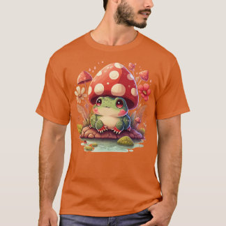 キノコの美容カエル13 Tシャツ