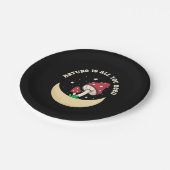 キノコの自然が必要 ペーパープレート (アングル)