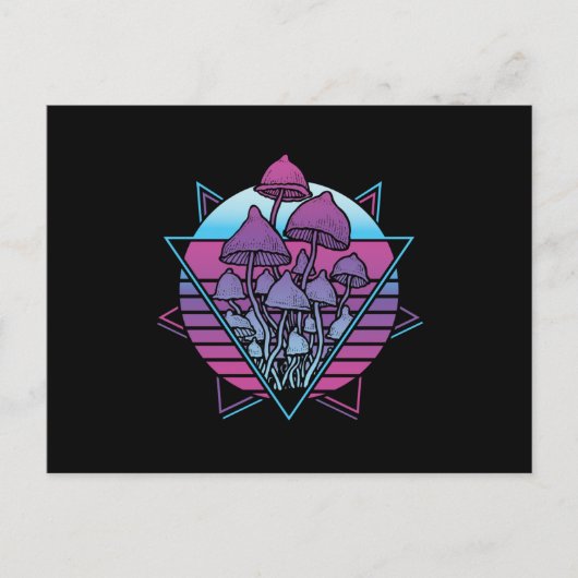 キノコの蒸発 ポストカード (正面)