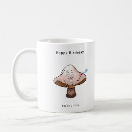 キノコの誕生日おめでとう コーヒーマグカップ