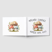 キノコの赤ちゃんシャワーへようこそ ゲストブック (全面)