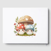 キノコの赤ちゃんシャワーへようこそ ゲストブック (裏面)