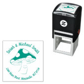 キノコの赤ちゃんシャワー セルフインキングスタンプ (インサイチュ)