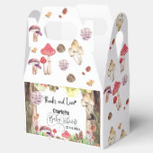 キノコの赤ん坊のシャワーウッドランド フェイバーボックス (オープン)