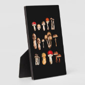 キノコの選択ライフ フォトプラーク (側面)