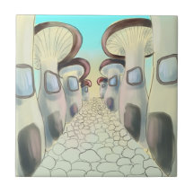 キノコの都市通り