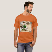 キノコの食事ムードTシャツ Tシャツ (正面フル)