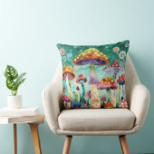 キノコの魔法の森 クッション (椅子)