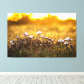 キノコの魔法 キャンバスプリント (インサイチュ (ウッドフロア))