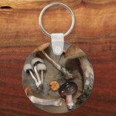 キノコは菌類を愛する キーホルダー (正面)