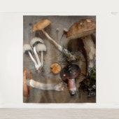 キノコは菌類を愛する タペストリー (正面)