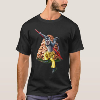 キノコを守る滇金絲猴 Tシャツ