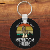 キノコを愛する女の子だけの狩り- Morels キーホルダー (正面)