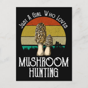 キノコを愛する女の子だけの狩り- Morels ポストカード