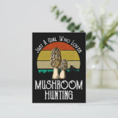 キノコを愛する女の子だけの狩り- Morels ポストカード (スタンド正面)