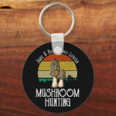 キノコを愛する男の子だけ狩り- Morels キーホルダー (正面)