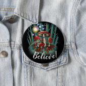 キノコを食べる~ボタン 缶バッジ (インサイチュ)