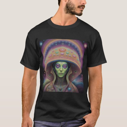 キノコアリエンTシャツ Tシャツ (正面)