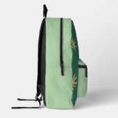 キノコエレガントの秋 プリントバックパック (左)