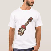 キノコギター Tシャツ (正面)