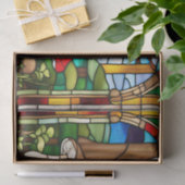 キノココテージステンドグラス切り離し 薄葉紙 (ギフト)