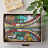 キノココテージステンドグラス切り離し 薄葉紙 (ギフト)