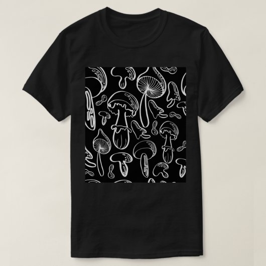 キノコゴシック様式 Tシャツ (デザイン正面)