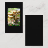 キノコサイケデリックのファンタジー 名刺 (正面/裏面)