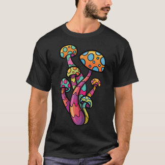 キノコサイケデリックラバーギフトトランスハウスレイヴ Tシャツ