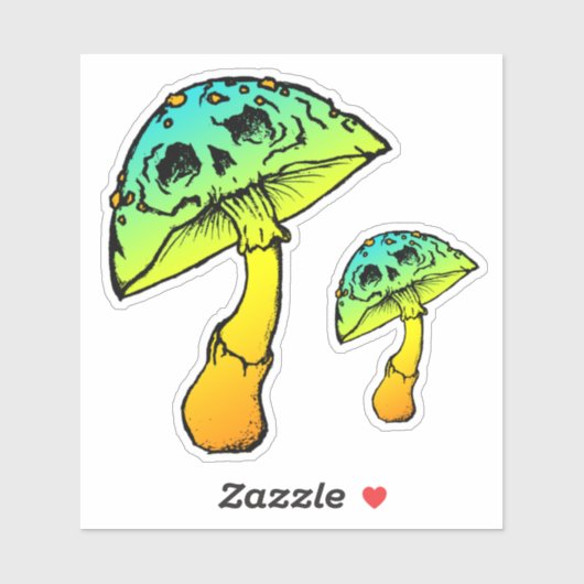 キノコスカルシール シール (シート)