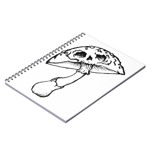 キノコスカル ノートブック (左側)