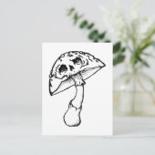 キノコスカル ポストカード (スタンド正面)