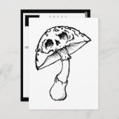 キノコスカル ポストカード (正面/裏面)