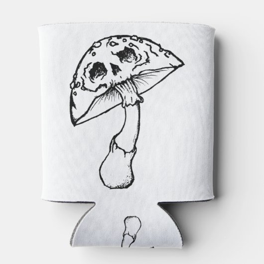 キノコスカル 缶クーラー (裏面)