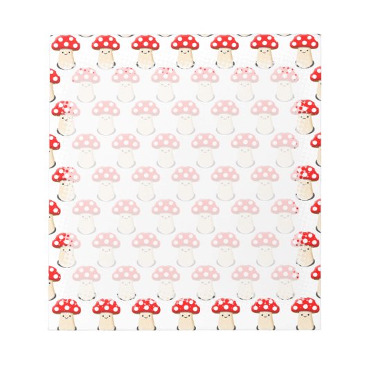 キノコスケッチ ノートパッド (正面)