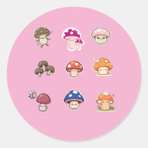 キノコステッカー