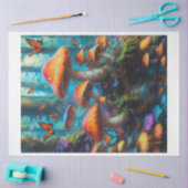 キノコティッシュペーパー 薄葉紙 (クラフト)