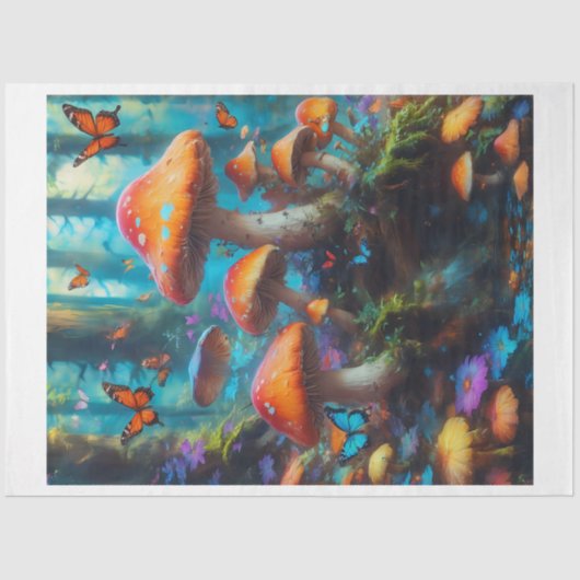 キノコティッシュペーパー 薄葉紙 (正面)