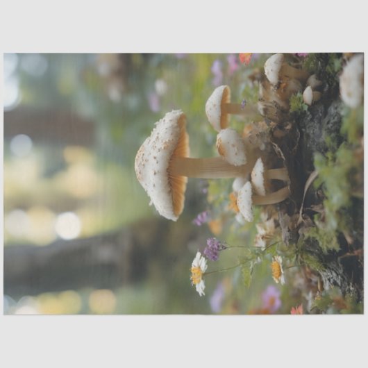 キノコティッシュペーパー 薄葉紙 (正面)