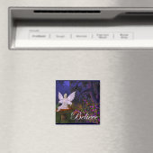 キノコデザイン上の妖精3 -信じマグネット マグネット (インサイチュ (食洗機))