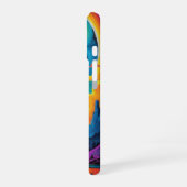 キノコトリップ iPhone 16ケース (左側面)