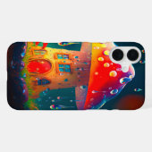 キノコハウスのスマホケース iPhoneケース (裏面横)